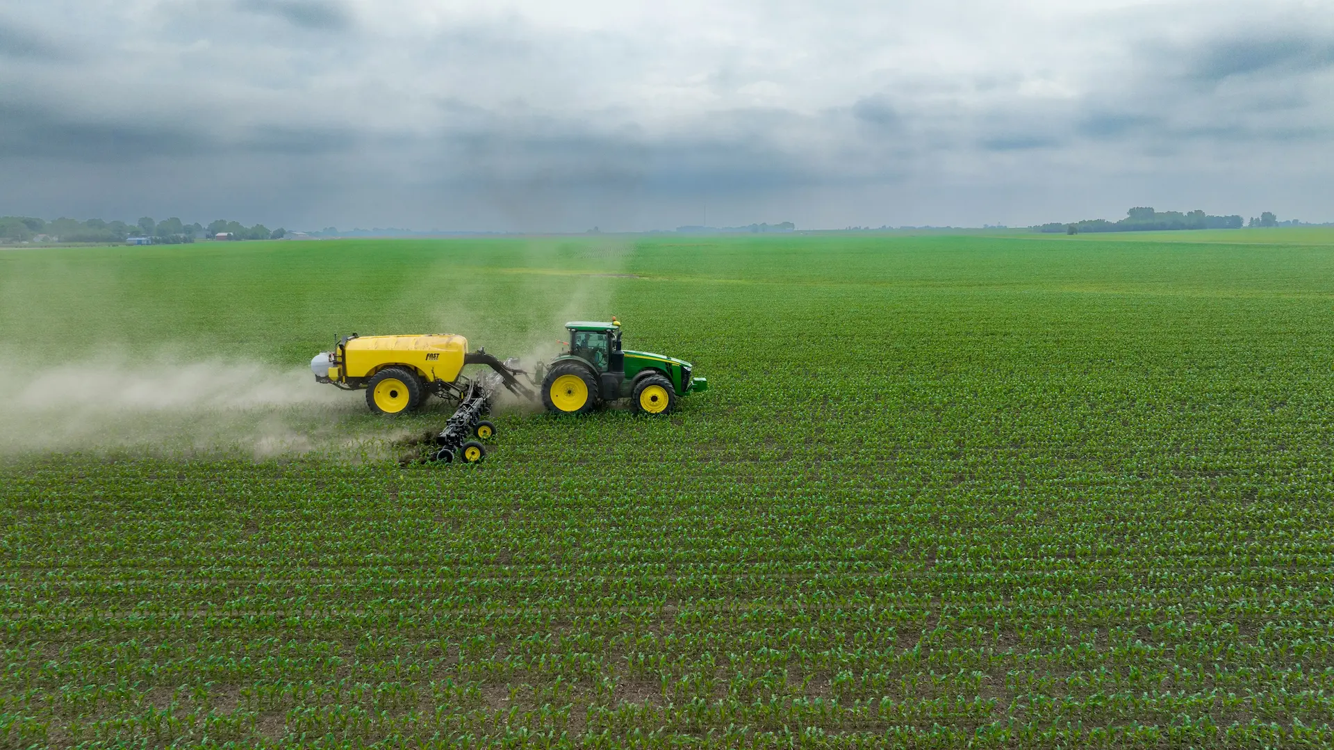 Campo con fertilizante - AGC Agro Cali