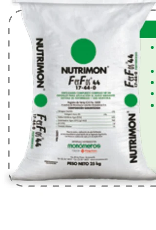 FeFo44 · 17-44-0 Nutrimon Monómeros saco 50kg