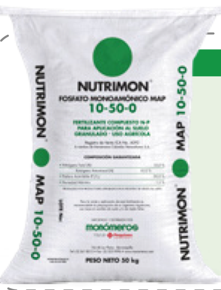 MAP 10-50-0 Nutrimon Monómeros saco 50kg