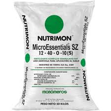 MicroEssentials SZ 12-40-0-10(S) Nutrimon Monómeros saco 50kg