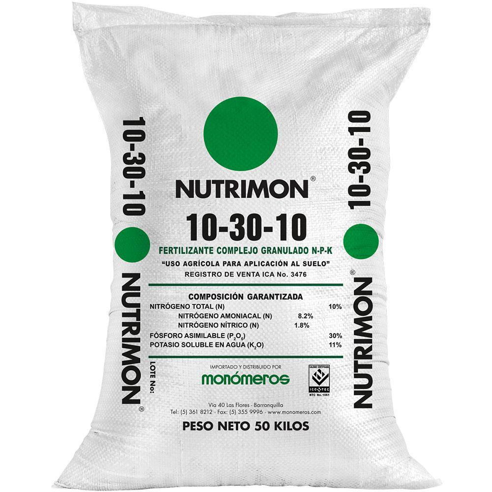 NPK 10-30-10 Nutrimon Monómeros saco 50kg