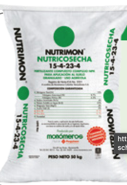 Nutricosecha 15-4-23-4 Nutrimon Monómeros saco 50kg