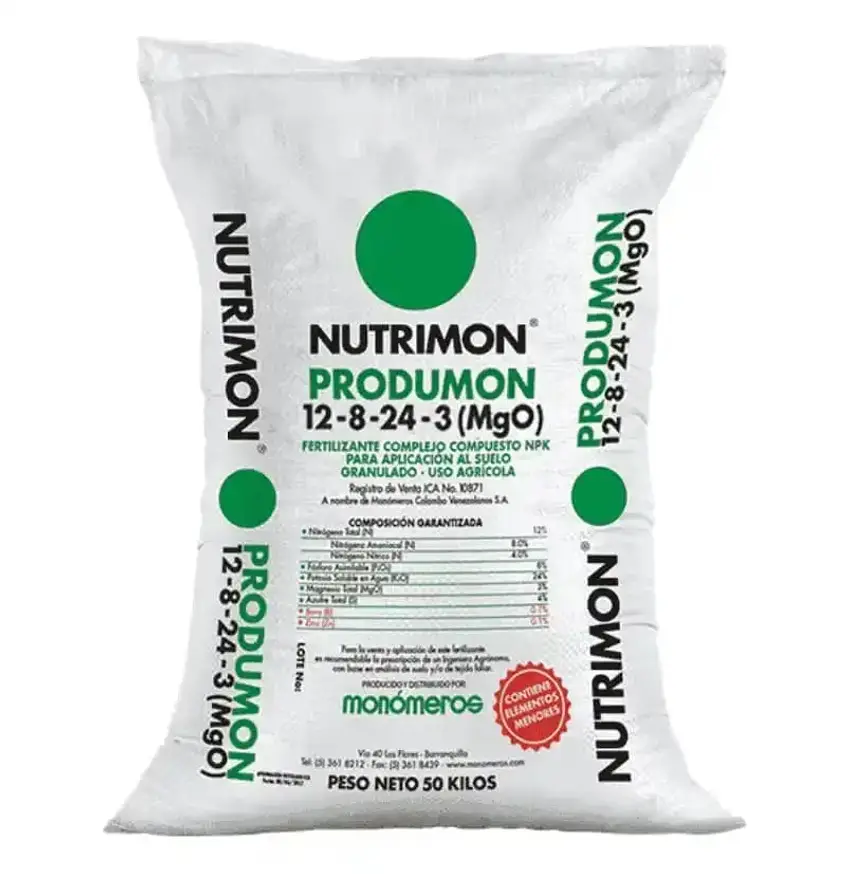 Produmon 12-8-24 Nutrimon Monómeros saco 50kg