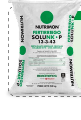 SoluNK·P 13-3-43 Nutrimon Monómeros saco 50kg