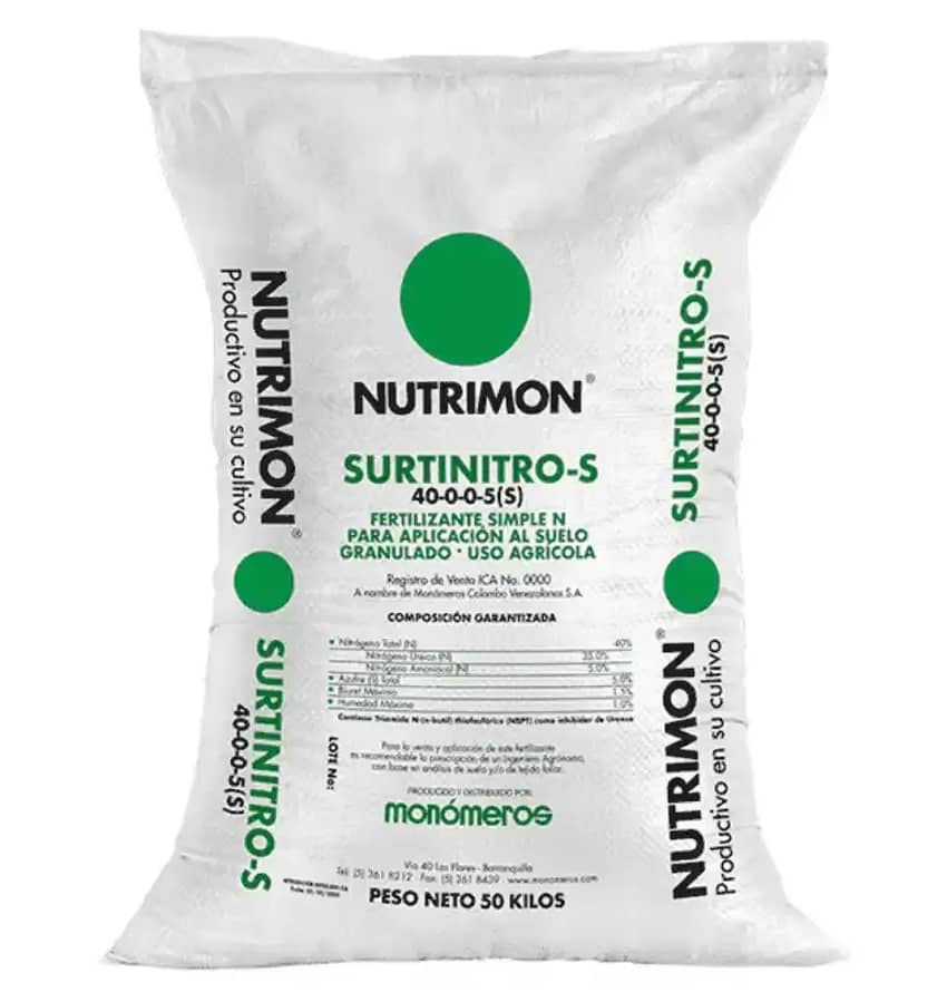 Surtinitro-S 40-0-0-5(S) Nutrimon Monómeros saco 50kg