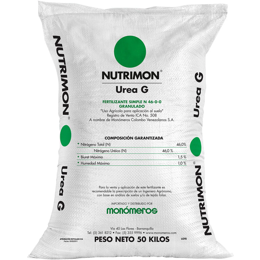 Urea 46-0-0 Nutrimon Monómeros saco 50kg